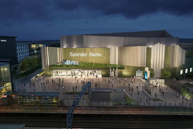 Edinburgh's new indoor arena is planned to be up and running by 2027.