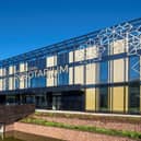 The new National Robotarium building sits on the Heriot-Watt University campus site.
