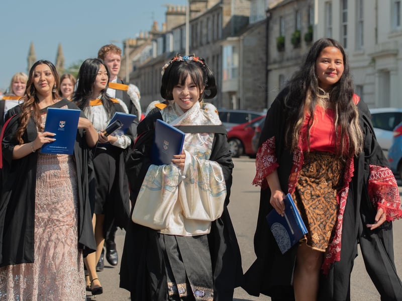 St Andrews University 2023 Graduations