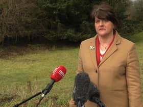Northern Ireland's First Minister Arlene Foster. Picture: Cate McCurry/PA Wire