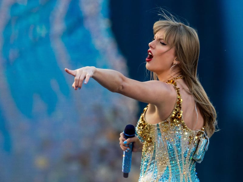 Taylor Swift kicks of her European leg of her Eras Tour at Murrayfield, Edinburgh