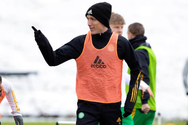 David Turnbull hopes a training ground get together for the Celtic squad can point the way to a winning run.  (Photo by Alan Harvey / SNS Group)