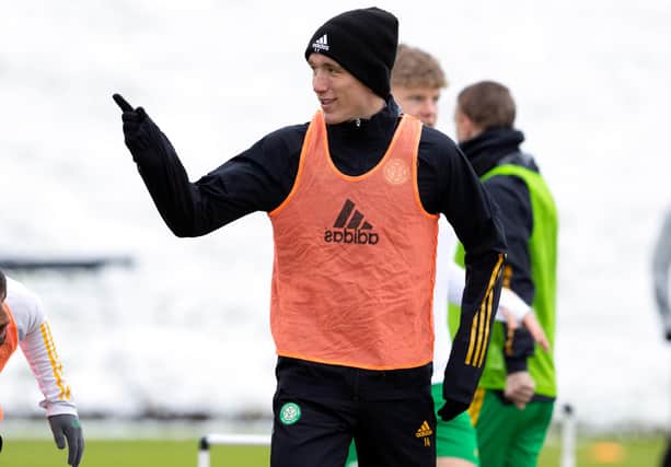 David Turnbull hopes a training ground get together for the Celtic squad can point the way to a winning run.  (Photo by Alan Harvey / SNS Group)