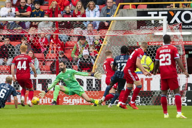 Regan Charles-Cook scored the last time he was at Pitttodrie. Picture: SNS
