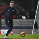Zander Clark impressed in his first Hearts start against his former club. (Photo by Paul Devlin / SNS Group)