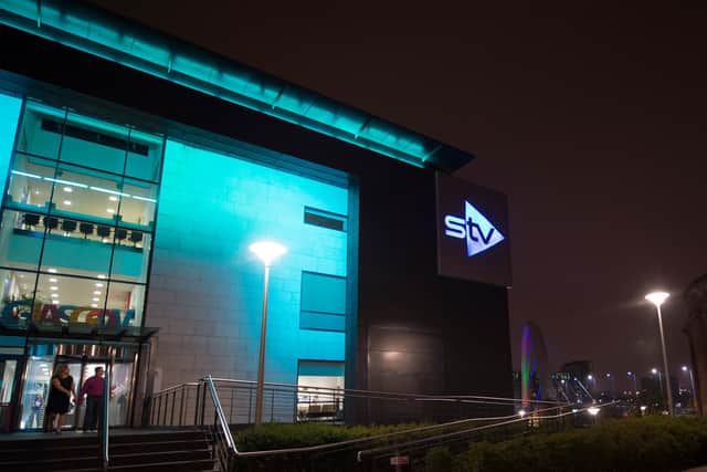 The STV headquarters building at Pacific Quay in Glasgow. Picture: STV/Graeme Hunter Pictures