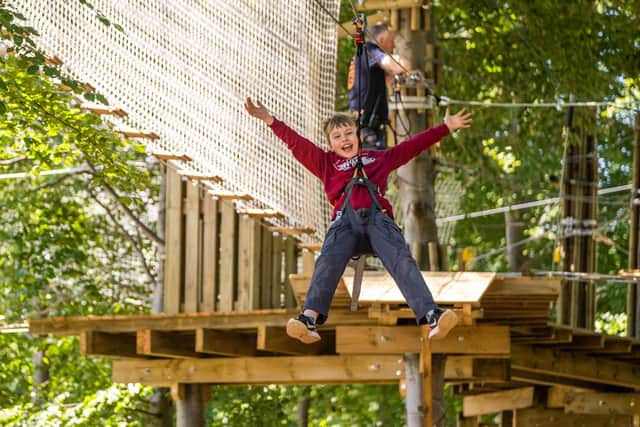 Go ape site at Dalkeith