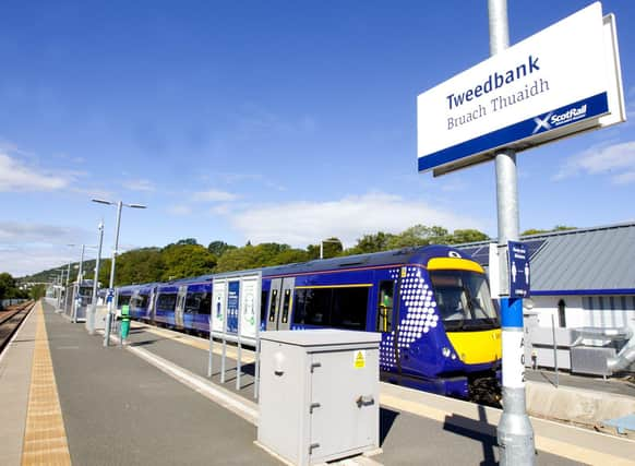 The current Borders Railway terminus at Tweedbank. Picture: Bill McBurnie