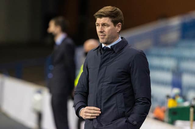 Rangers boss Steven Gerrard.