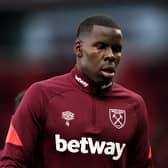 File photo dated 22-01-2022 of West Ham United's Kurt Zouma who remains available for selection for West Ham’s Premier League trip to Leicester on Sunday, manager David Moyes has said. Issue date: Friday February 11, 2022.