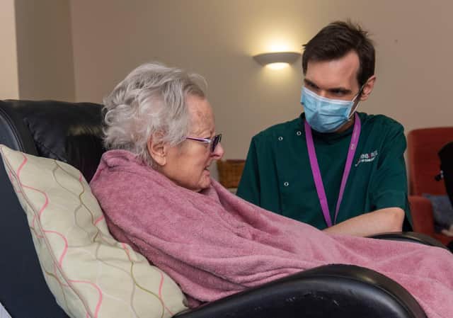 Care home deaths of are at around 40 per cent of the total of the first wave.