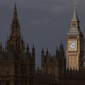 A general view of the Houses of Parliament,