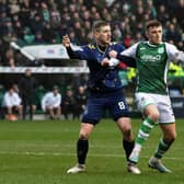 Josh Campbell was impressive once more for HIbs. (Photo by Ross Parker / SNS Group)