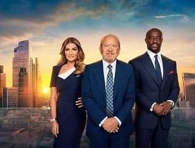 Lord Sugar with fellow judges Baroness Karren Brady and Tim Campbell  (Image: BBC/Naked/Ray Burmiston)
