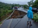 Heavy rain and flooding has caused serious damage to roads and other vital infrastructure in Malawi (Picture: Amos Gumulira/AFP via Getty Images)