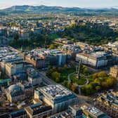 Edinburgh's Dunard Centre concert hall is proposed to be built behind a Royal Bank of Scotland building on St Andrew Square.