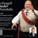 Lauder - Portobello Town Hall 4th & 5th August at 7pm