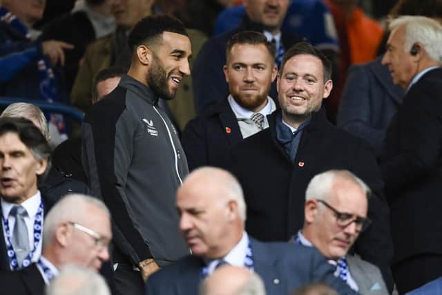 Michael Beale returned to Ibrox in October to see Rangers' Premiership clash with Aberdeen. (Photo by Rob Casey / SNS Group)