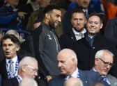 Michael Beale returned to Ibrox in October to see Rangers' Premiership clash with Aberdeen. (Photo by Rob Casey / SNS Group)