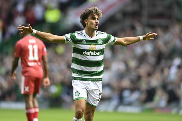 Jota scored a brilliant goal in Celtic's 2-0 win over Aberdeen.  (Photo by Rob Casey / SNS Group)