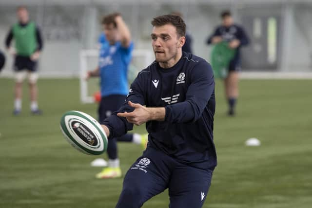 Scrum-half Ben White has 'an eye for a break' says Gregor Townsend. (Photo by Paul Devlin / SNS Group)