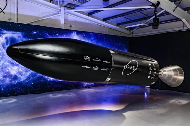 Conceived as an environmentally sustainable launch system, the Orbex rocket uses bio-propane, a renewable biofuel that cuts CO2 emissions by 90 per cent compared to traditional kerosene-based rocket fuels.