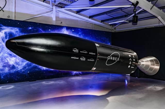 Conceived as an environmentally sustainable launch system, the Orbex rocket uses bio-propane, a renewable biofuel that cuts CO2 emissions by 90 per cent compared to traditional kerosene-based rocket fuels.