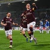Lawrence Shankland scored for Hearts as they finally won at St Johnstone earlier this season. (Photo by Paul Devlin / SNS Group)