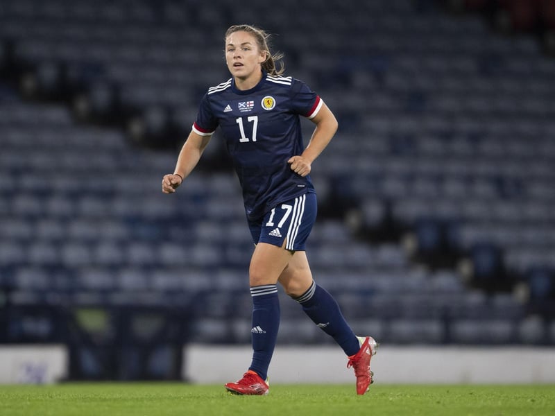 The Aston Villa star has had an outstanding season for her club side and was Scotland's most promising attacker and asked multiple questions of the Australian defence.