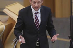 Scottish Conservative MSP Liam Kerr raised a point of order.