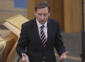 Scottish Conservative MSP Liam Kerr raised a point of order.