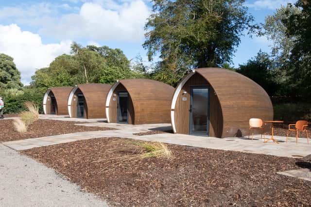 The new pods mark the first phase of a major £30m investment in the future of the Murrayshall estate in Perthshire.