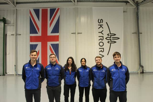 The new recruits, who secured their roles after a 'vigorous' assessment day at the firm's new testing facility in Cumbernauld. Picture: contributed.