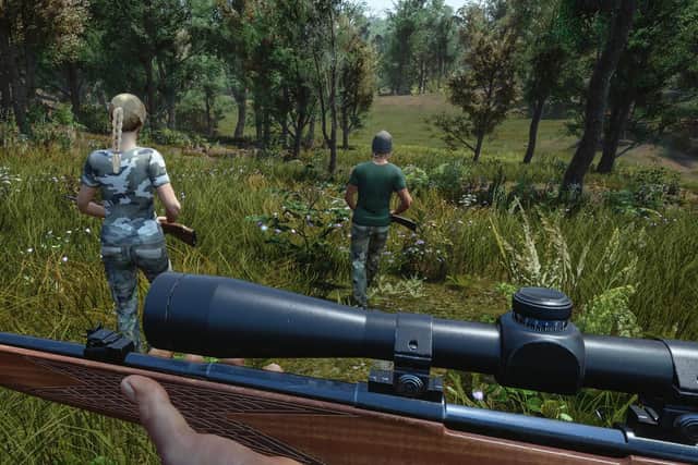 Hunting Simulator is billed as a "true simulation of hunting".