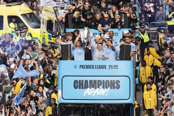 Manchester City won the Premier League last season in a dramatic last day.