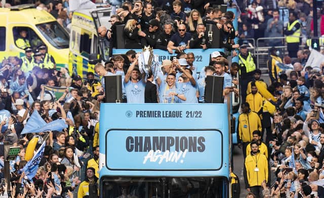 Manchester City won the Premier League last season in a dramatic last day.