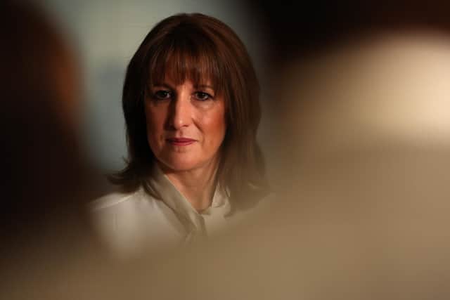 Chancellor of the Exchequer Rachel Reeves speaks to nurses and members of the media after she delivered her Budget. Picture: Adrian Dennis/PA Wire