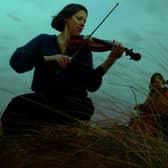 String duo Sequoia and filmmaker Monika Smekot have collaborated to create two music videos inspired by the River Clyde pathway and the problem of stopping marine litter at source. It is one of a rush of creative responses to climate change in Scotland that should be supported, given their power to engage with people on a deeper level, writes Dr Richard Dixon.  PIC: Monika Smekot.