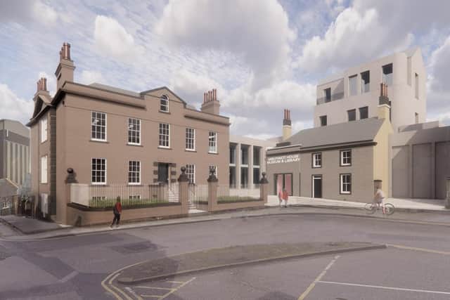 ​The listed Arbuthnot House will be sensitively restored and extended.