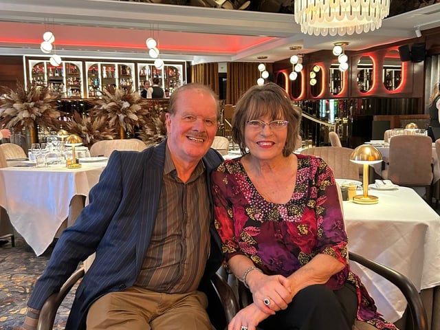 Ian Henderson and partner Margaret