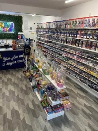 Tutti Frutti, sells a wide range of retro and American sweet bags, drinks and snacks.