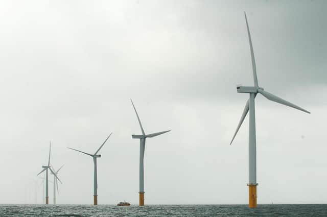 Efforts to meet Scotland's ambitious net zero targets include developing more offshore wind farms. Picture: Anna Gowthorpe/PA Wire