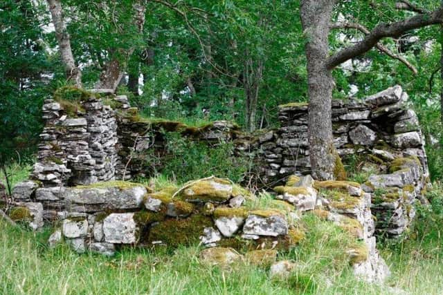 The Old Village of Lawers is said to be haunted.