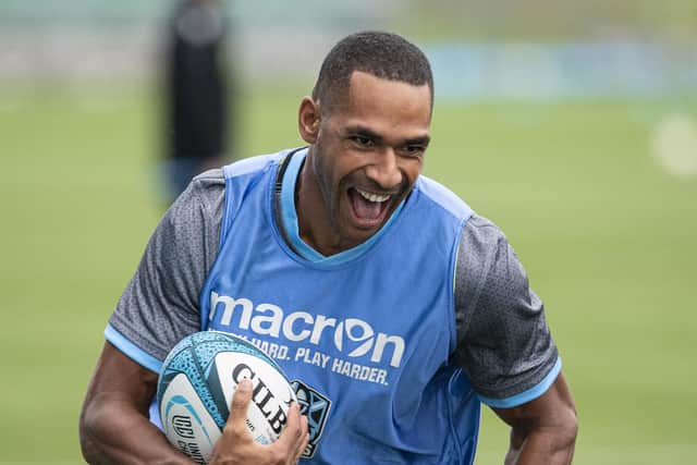 Winger Ratu Tagive has flown out to South Africa to join the Glasgow Warriors squad.  (Photo by Ross MacDonald / SNS Group)