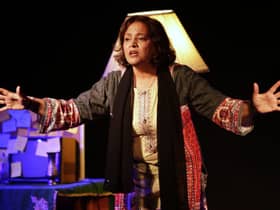 Lubna Kerr in Tickbox PIC: David Ho