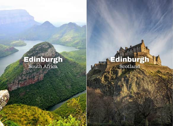 Alternate versions of the capital city of Scotland (Edinburgh) can be found all over the globe from Canada to the most remote regions of the South Atlantic.