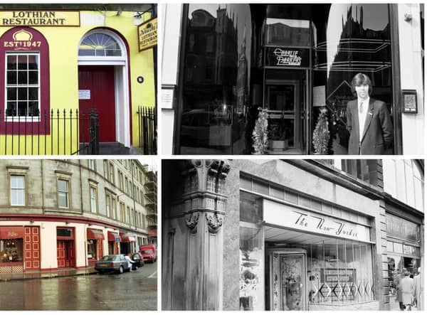 These once popular Edinburgh eateries are long gone, but not forgotten.