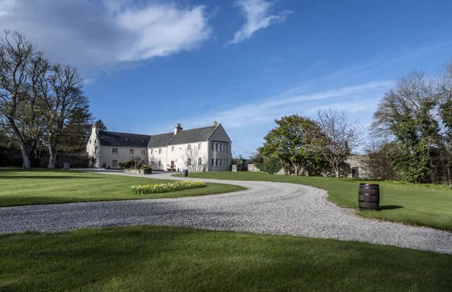 Glenmorangie House, a short drive from the distillery, has six bedrooms and three adjacent two-bedroom cottages.