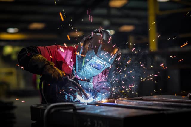 Flexibility Works cited steel fabricator Ritchie, which has plants at Forfar in Angus, and near Birmingham, as one firm adapting to change with its workforce. Picture: Nick Callaghan