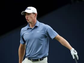 Grant Forrest during the final round of the Dubai Duty Free Irish Open at Mount Juliet on Sunday. Picture: Patrick Bolger/Getty Images.